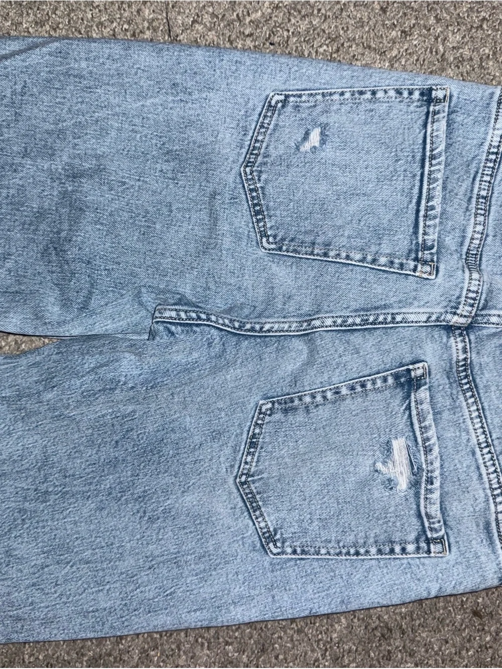 BKE buckle Light Wash High-Rise Straight Leg Jeans - Light Blue - Picture 11 of 14